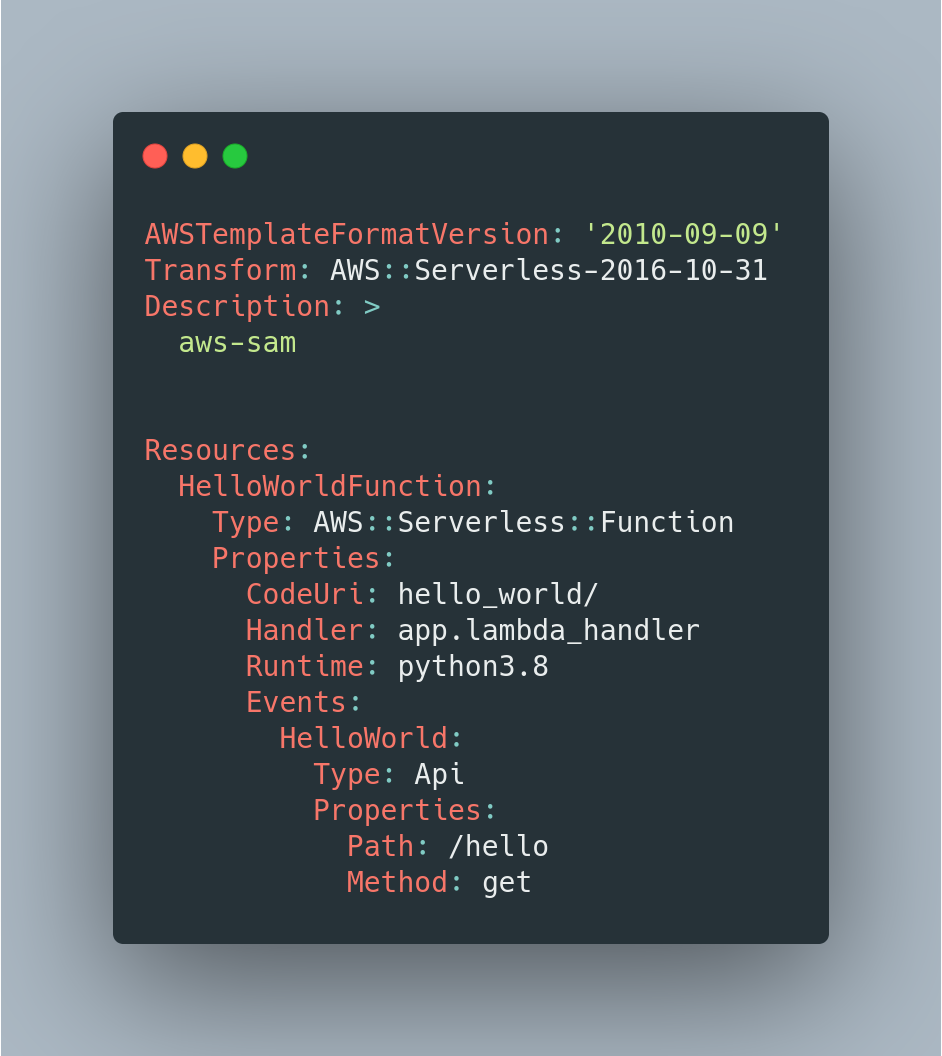CloudFormation example